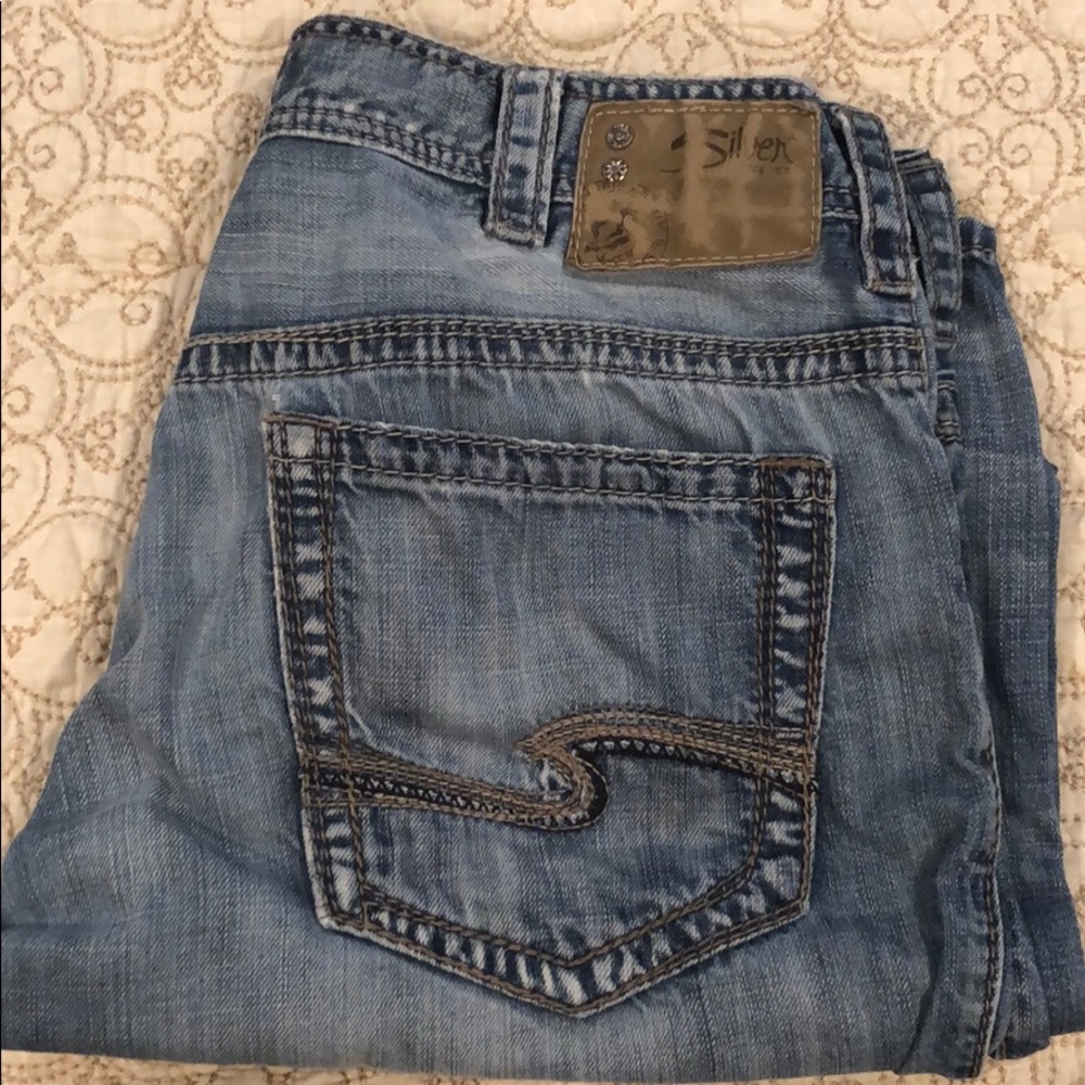 Men’s Silver jeans